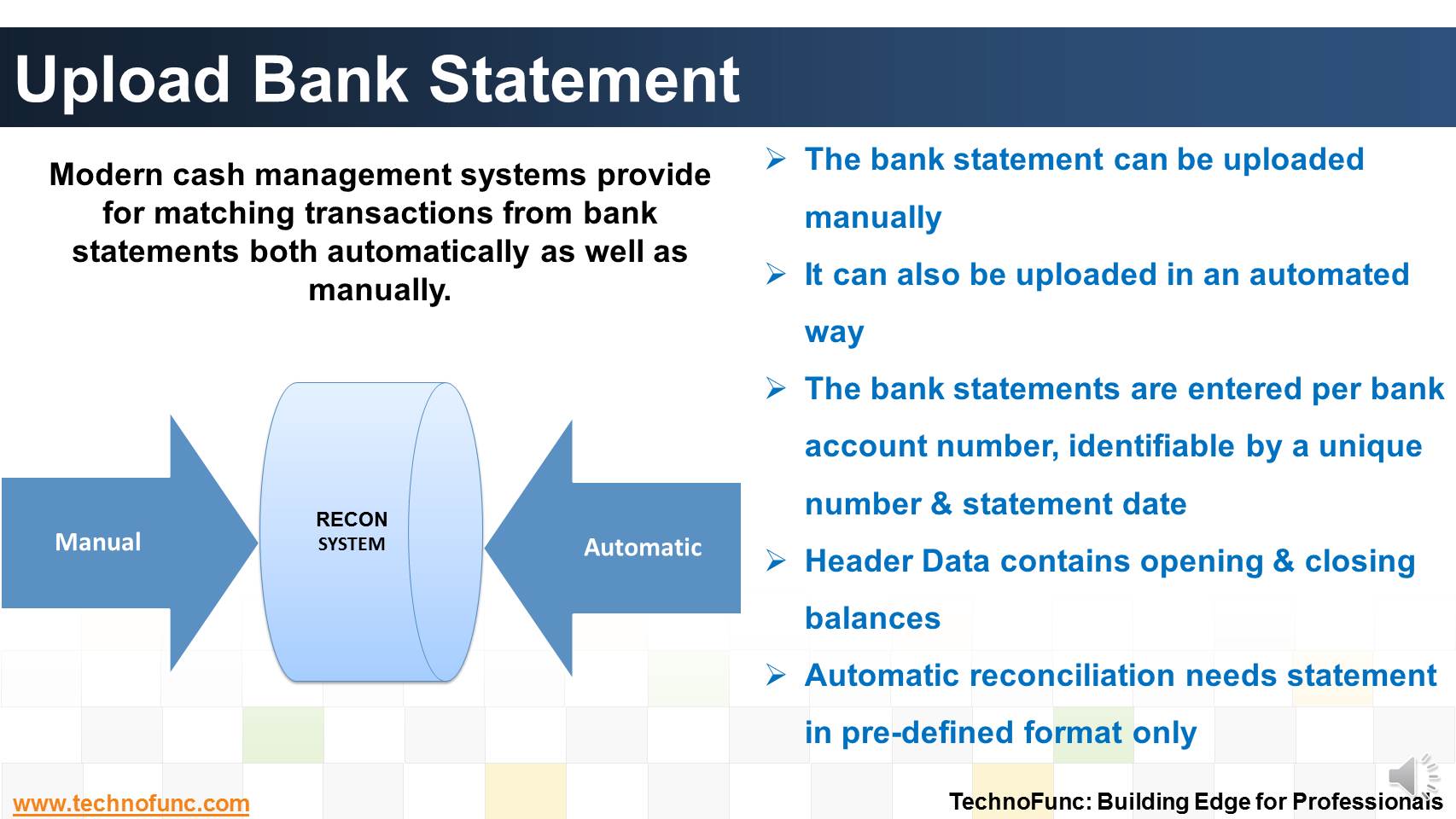 upload bank statement