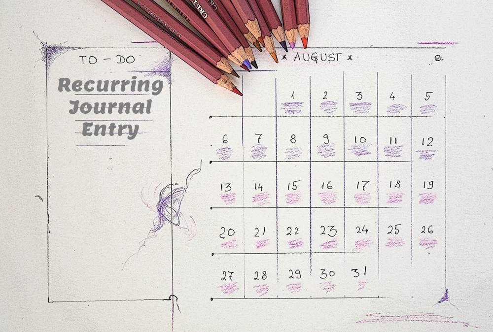 GL - Recurring Journal Entries