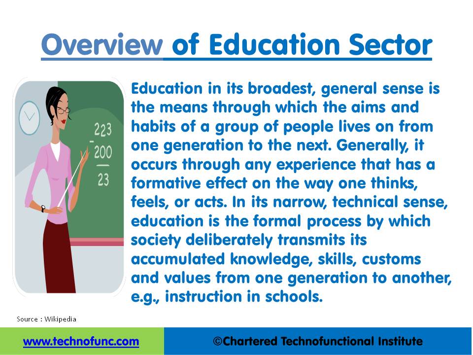 presentation on education sector