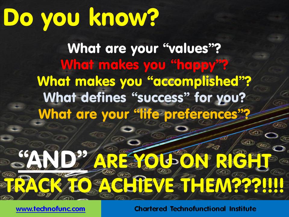 Assess Your Career Values