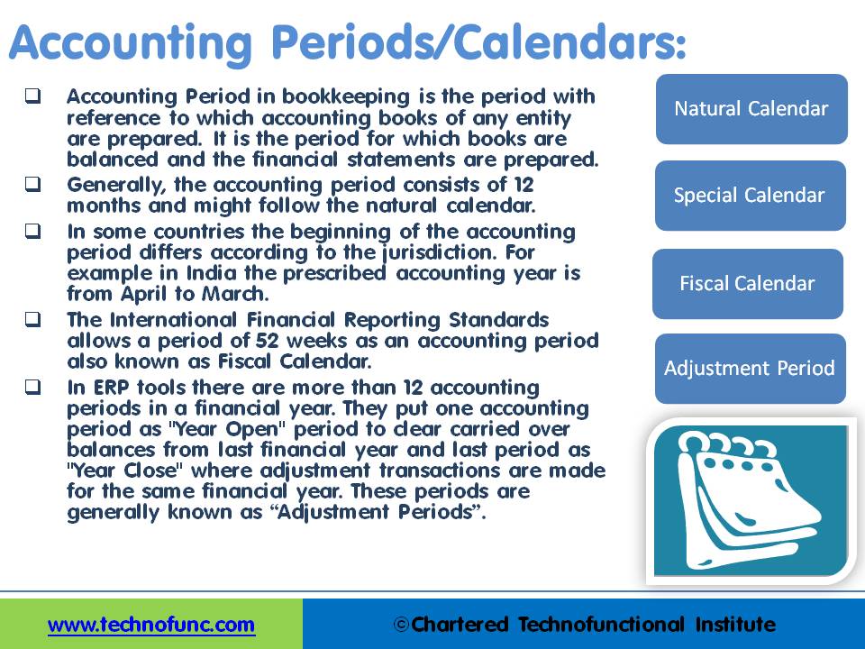 TechnoFunc - GL - Periods and Calendars