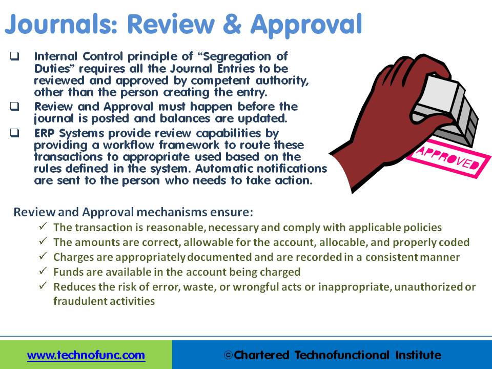 GL - Review & Approve Journals