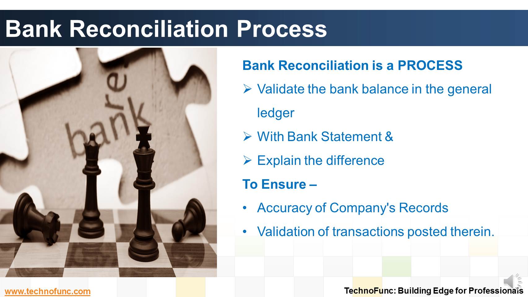 Bank Reconciliation Process