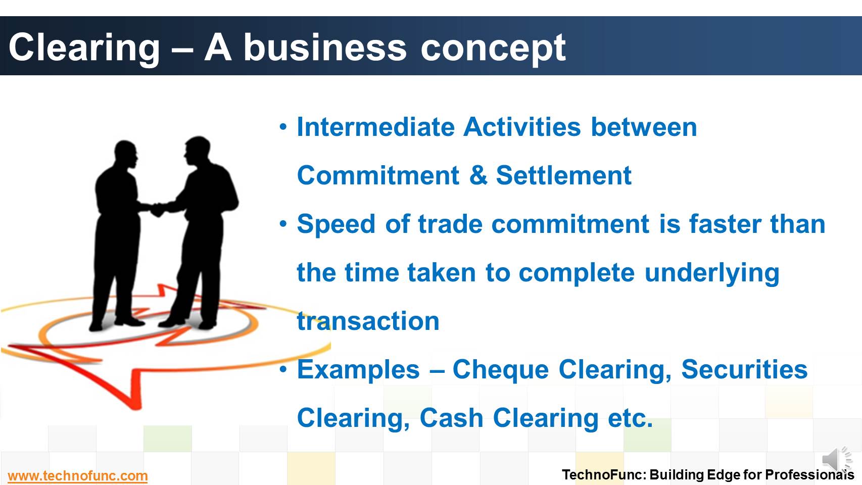 Clearing – A business concept